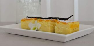 Gâteau magique à la vanille au Cookeo