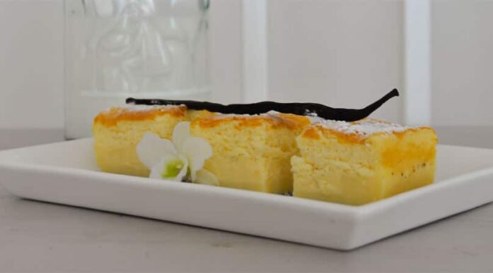 Gâteau magique à la vanille au Cookeo