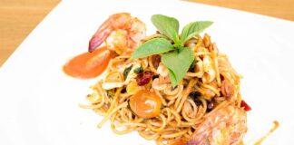 One pot pasta aux fruits de mer