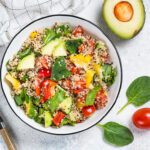 Salade d’avocat et quinoa