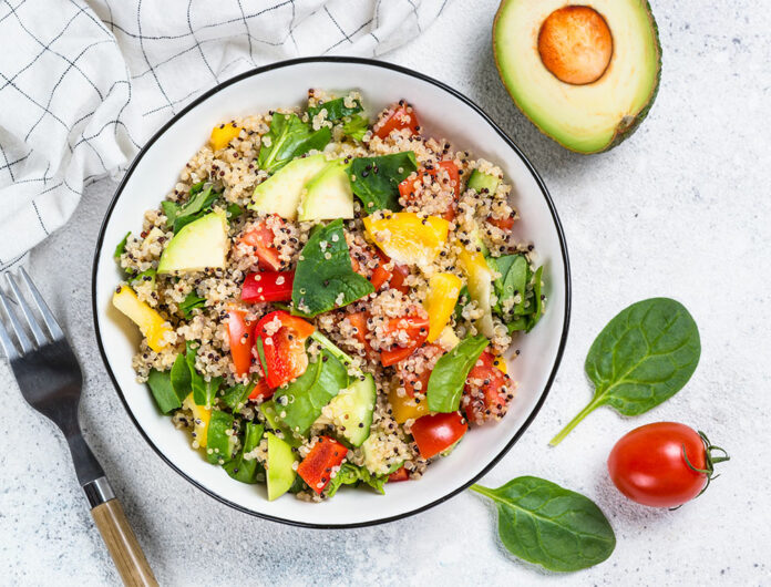 Salade d’avocat et quinoa