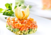 Tartare saumon avocat