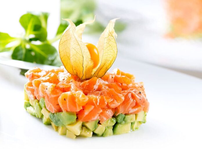 Tartare saumon avocat