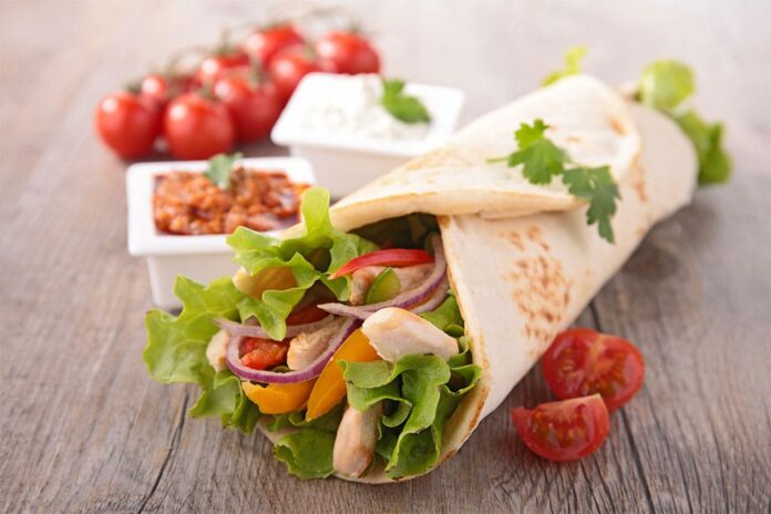 Wraps au poulet