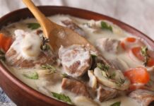 Blanquette de veau facile