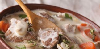 Blanquette de veau facile