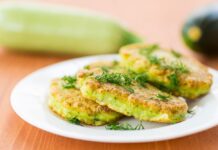 Röstis de courgettes et fromage