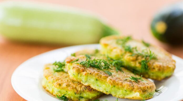 Röstis de courgettes et fromage