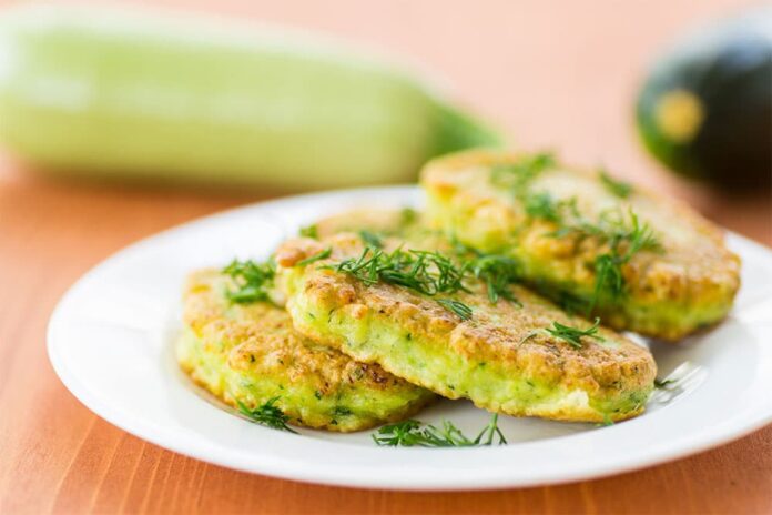 Röstis de courgettes et fromage