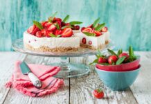 Cheesecake à la fraise au Thermomix