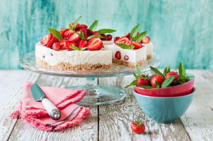 Cheesecake à la fraise au Thermomix