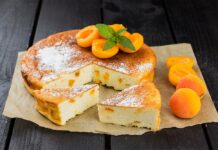 Flan d'abricots