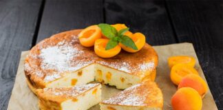 Flan d'abricots