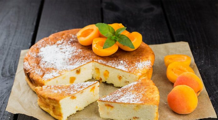 Flan d'abricots