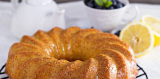 Gâteau au citron léger