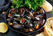 Moules au cidre