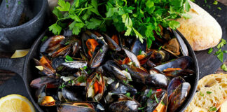 Moules au cidre