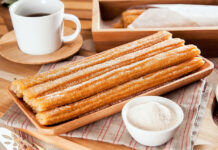 Churros légers au four