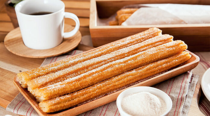 Churros légers au four