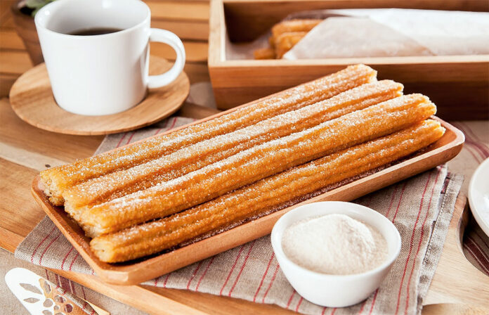 Churros légers au four