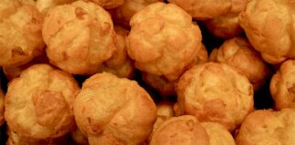 Gougères au gruyère avec Thermomix