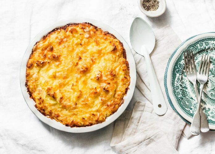 Hachis parmentier de poireaux avec Thermomix