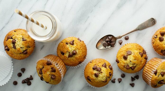 Muffins aux pépites de chocolat