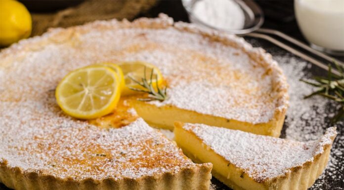 Tarte au citron au lait concentré