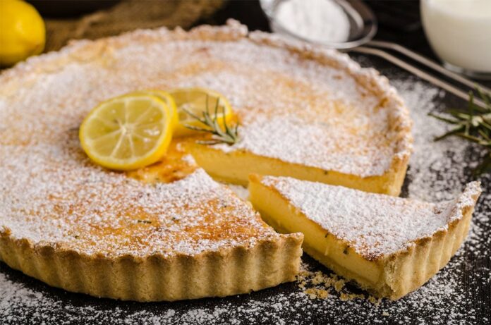 Tarte au citron au lait concentré