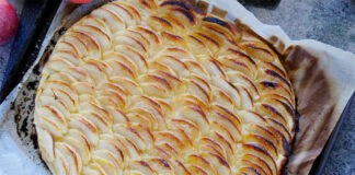 Tarte normande aux pommes