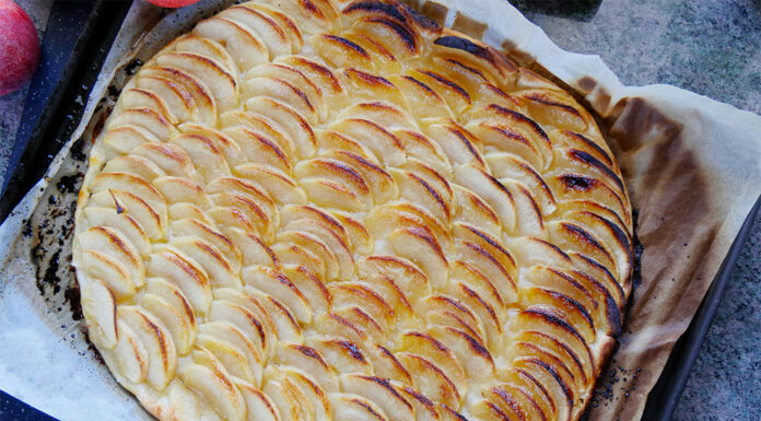 Tarte normande aux pommes