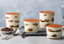 Tiramisu léger en verrine