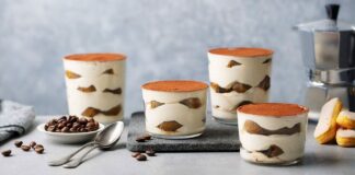 Tiramisu léger en verrine