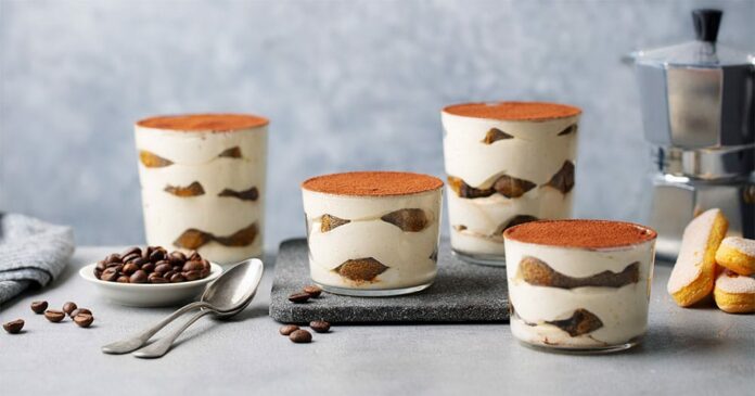 Tiramisu léger en verrine