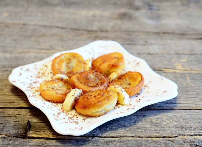 Beignets aux bananes légers