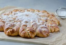 Brioche étoilée au nutella au Thermomix