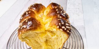 Brioche facile au jus d’orange