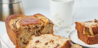 Cake à la banane et au chocolat