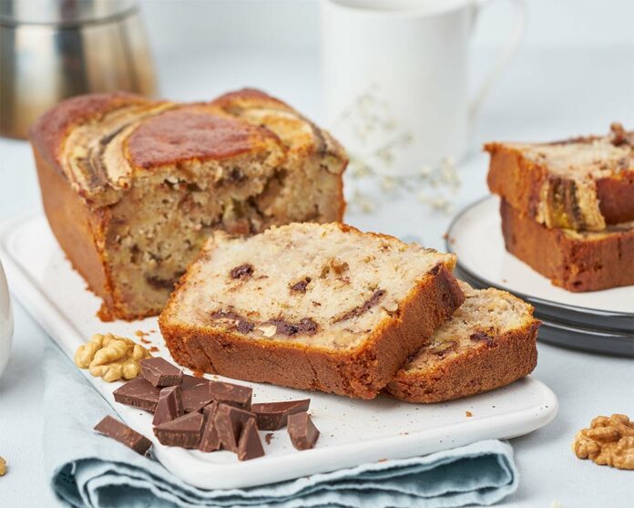 Cake à la banane et au chocolat