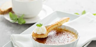 Crème brûlée facile