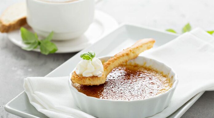 Crème brûlée facile