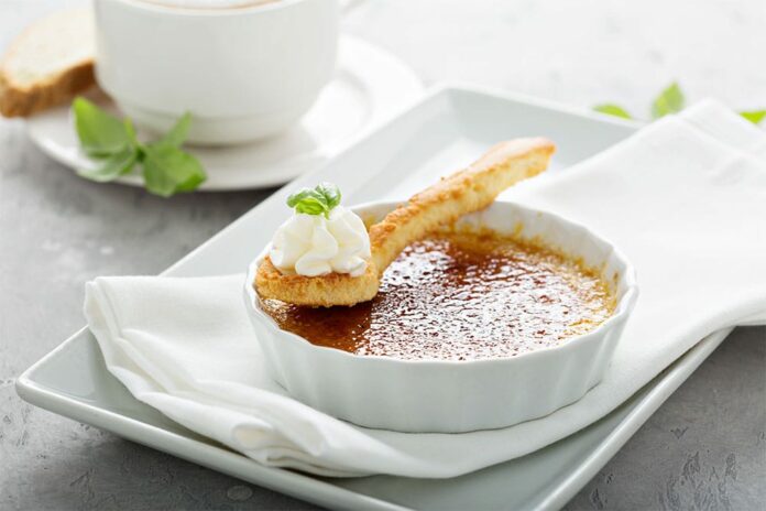 Crème brûlée facile