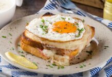 Croque Madame léger