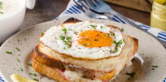 Croque Madame léger