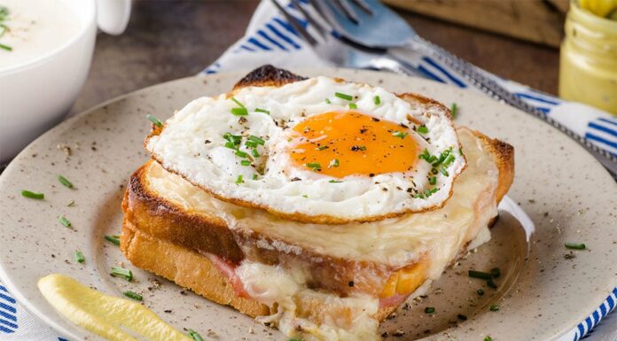 Croque Madame léger