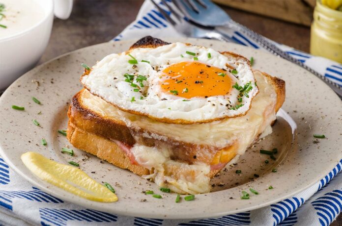 Croque Madame léger