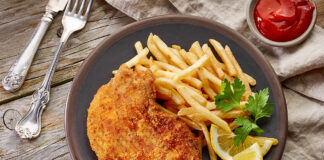 Escalopes de veau panées au parmesan légères