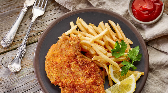 Escalopes de veau panées au parmesan légères