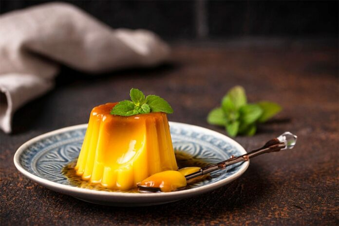 Flamby maison (flan au caramel) au Thermomix