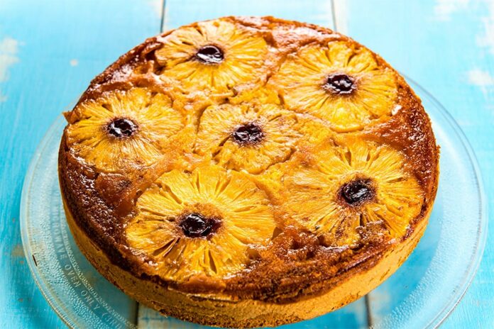 Gâteau à l’ananas et fromage blanc